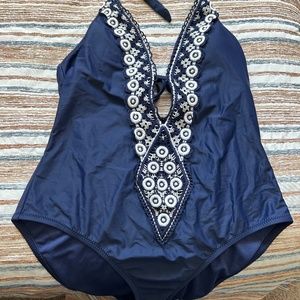 Bathing Suit- Navy One Piece